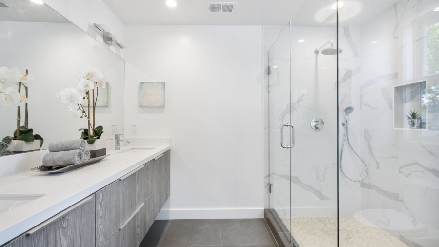 HELP! Clear Glass Shower Doors w/ Hard Water Stains