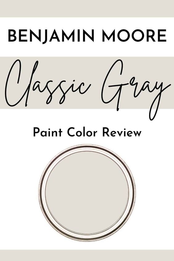 Benjamin Moore Classic Gray ( OC - 23)