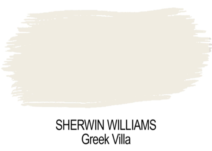 Correct Way to Sample the Sherwin Williams Greek Villa