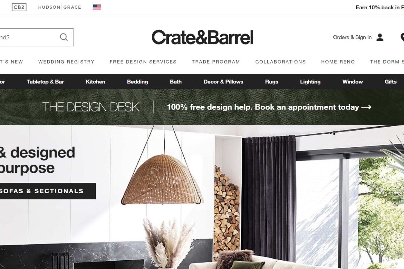 Crate & Barrel