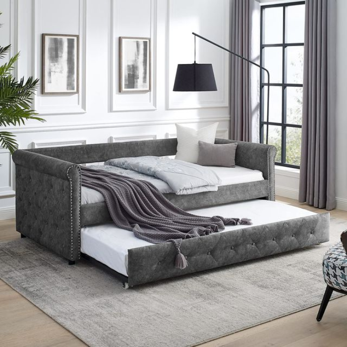 Daybed with Trundle Sleeper Sofa