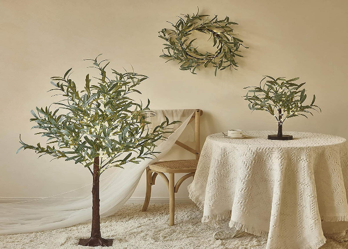 Hairui Lighted Olive Tree