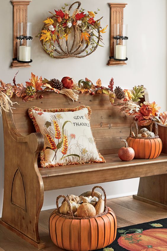 Harvest Themed Decor