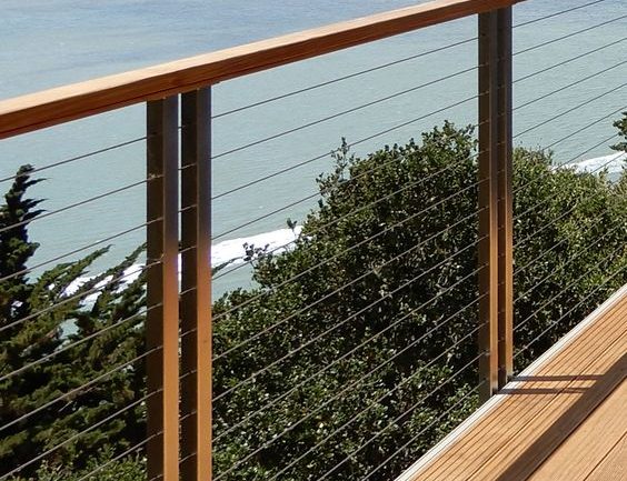 Install Railing of Stainless Steel Cable