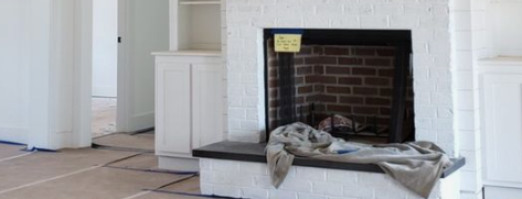 Layered Shiplap Fireplace