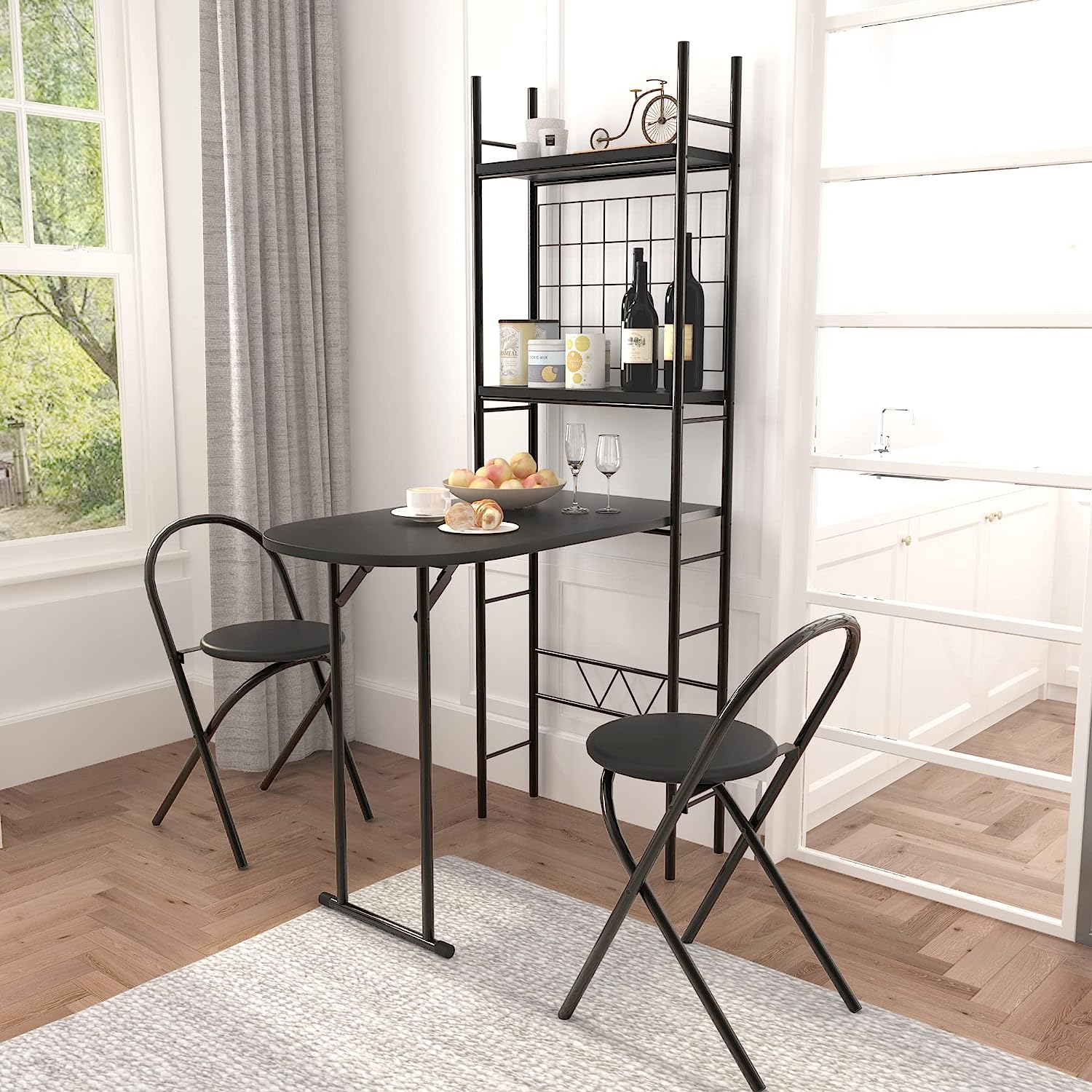 Modern Folding Drop Leaf Table