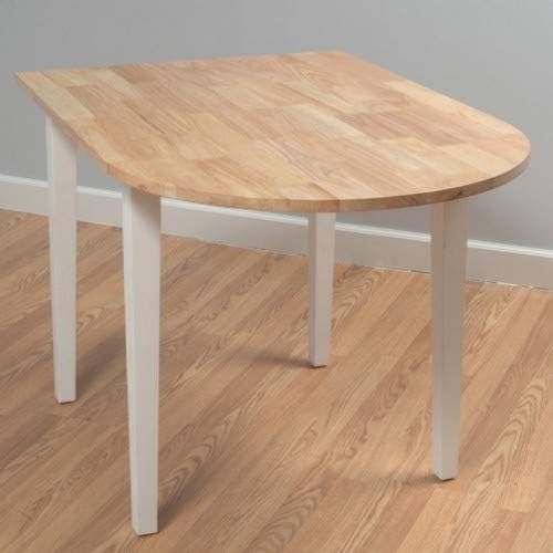 Oval Drop Leaf Dining Table
