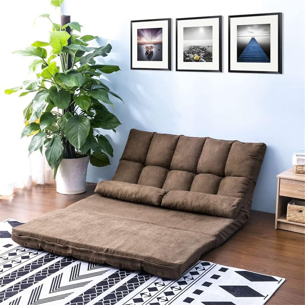 SLNFXC Sofa Bed Double Chaise Floor Couch
