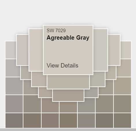 Sherwin Williams Agreeable Gray (SW 7029)