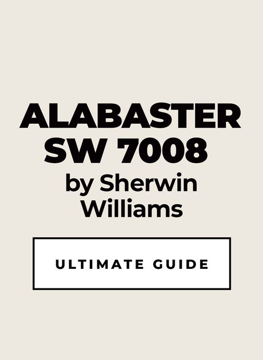 Sherwin Williams Alabaster (SW 7008)