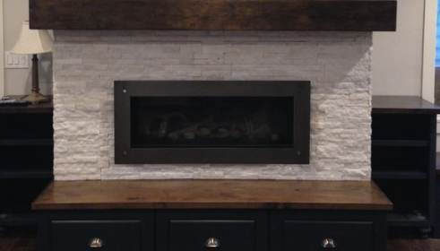 Shiplap Fireplace with Minimal Efforts