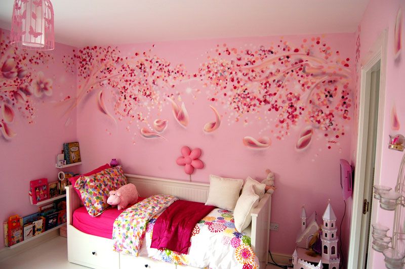 The Cherry Blossom Wall