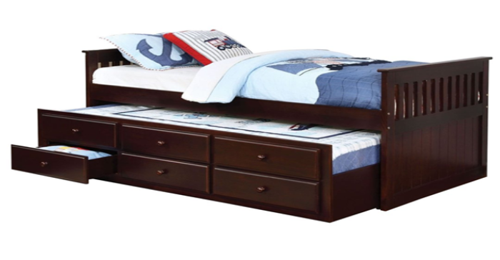 Trundle Bed with Storage