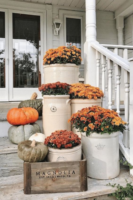 Use Planters with Wooden Barrels