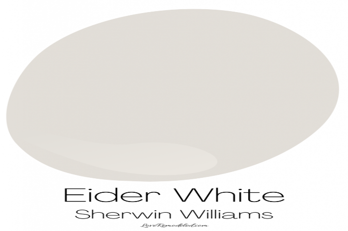 Which Color is Eider White Sherwin Williams