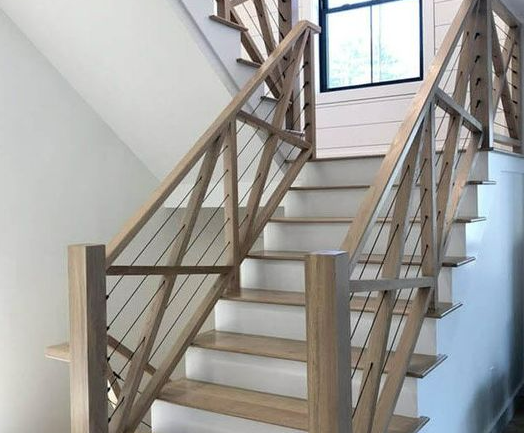 Wood Post Cable Railing