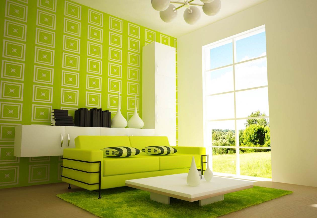 Zingy Lime Green