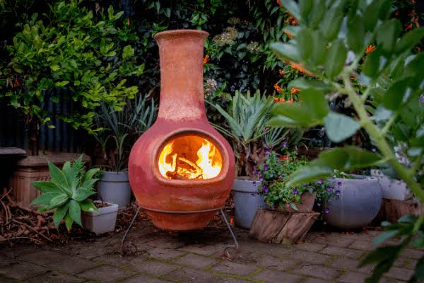 How to Paint a Clay Chiminea?