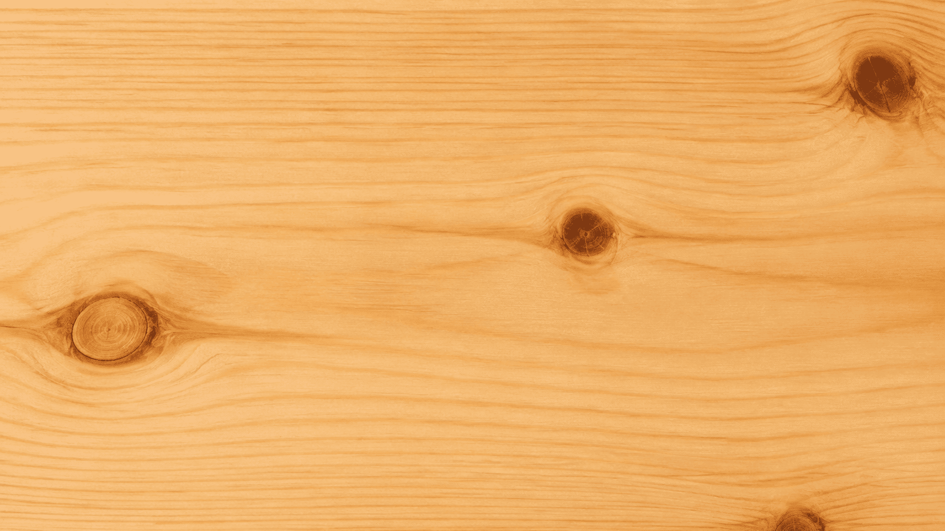 light pine wood texture with smooth horizontal grain lines and several dark natural knots across the surface