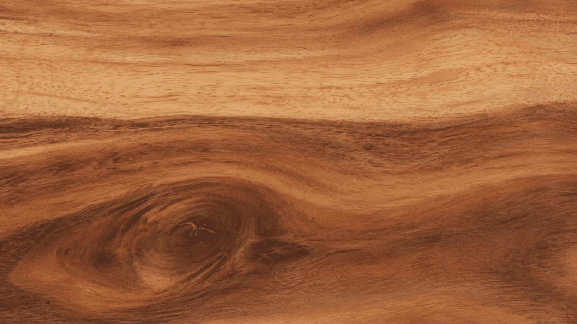 natural wood texture with flowing light and dark grain patterns and a large knot with visible surface cracks